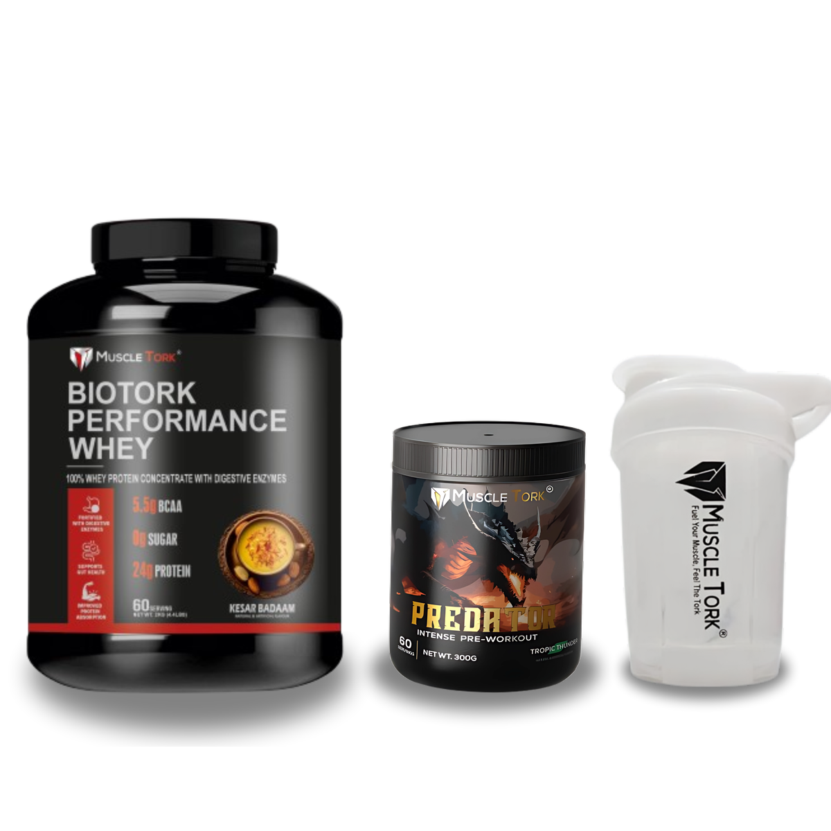 MuscleTork BioTork Performance Whey Protein With Digestive Enzymes
