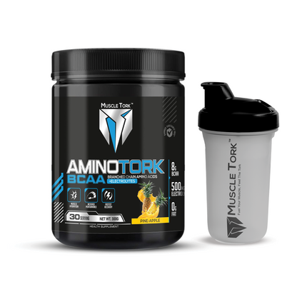 MuscleTork AminoTork Pure BCAA with Electrolytes, 300g, 30 Servings