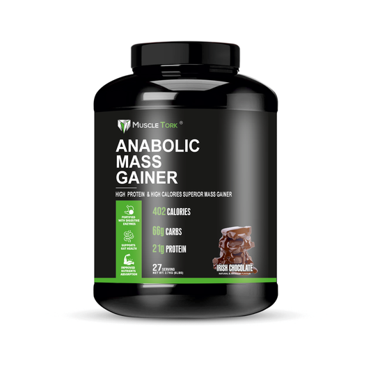 MuscleTork Anabolic Mass Gainer High Protein High Calories Superior Mass Gainer Powder