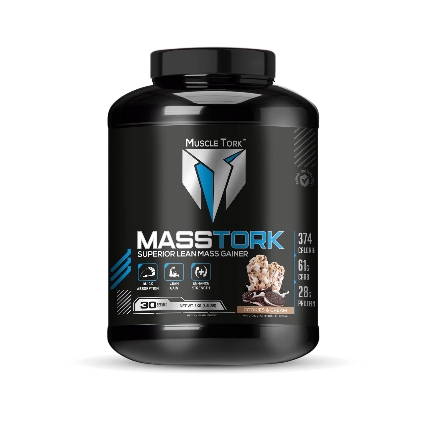 MuscleTork MassTork Superior Lean Mass Gainer