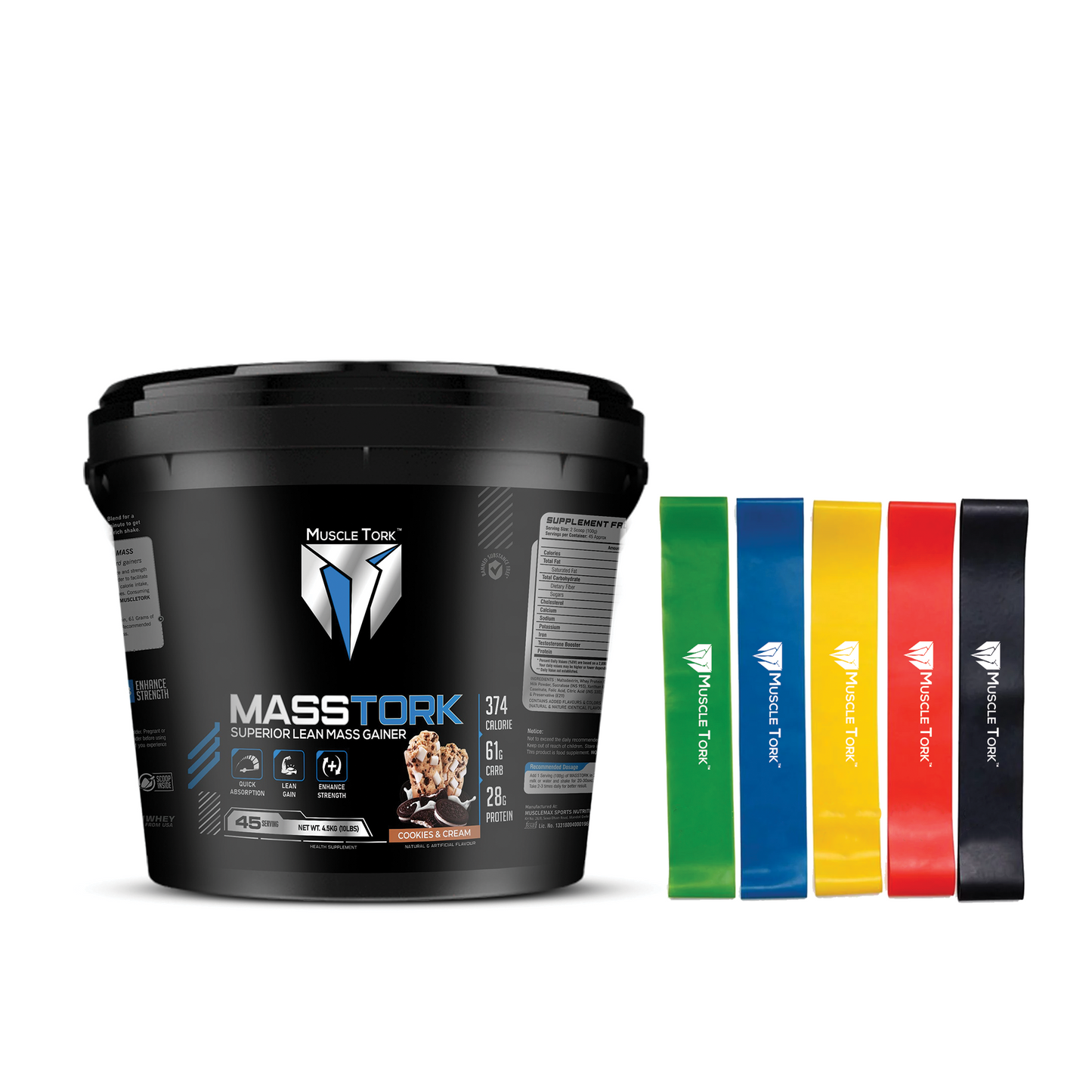 MuscleTork MassTork Superior Lean Mass Gainer