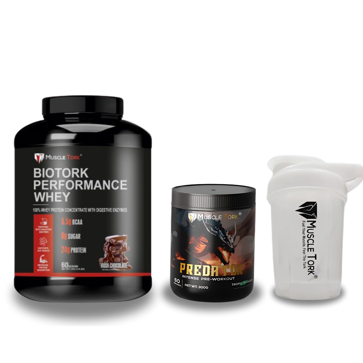 MuscleTork BioTork Performance Whey Protein With Digestive Enzymes