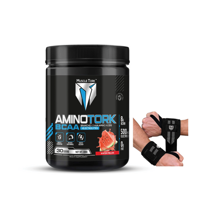 MuscleTork AminoTork Pure BCAA with Electrolytes, 300g, 30 Servings