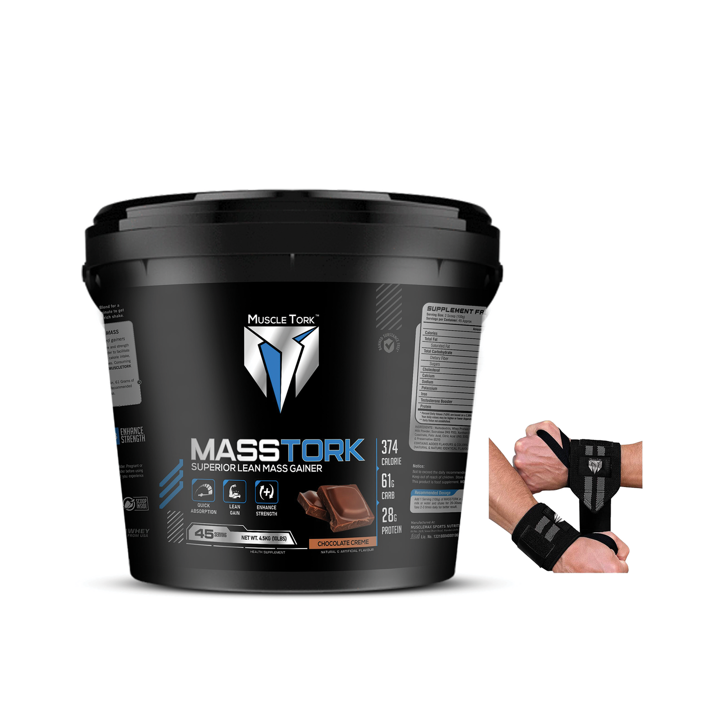 MuscleTork MassTork Superior Lean Mass Gainer