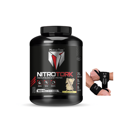 MuscleTork NitroTork Whey Protein Blend, 2 kg (4.4 lbs), 60 Servings