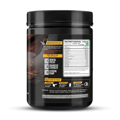 MuscleTork Predator Intense Pre-Workout, 300g, 30 Servings