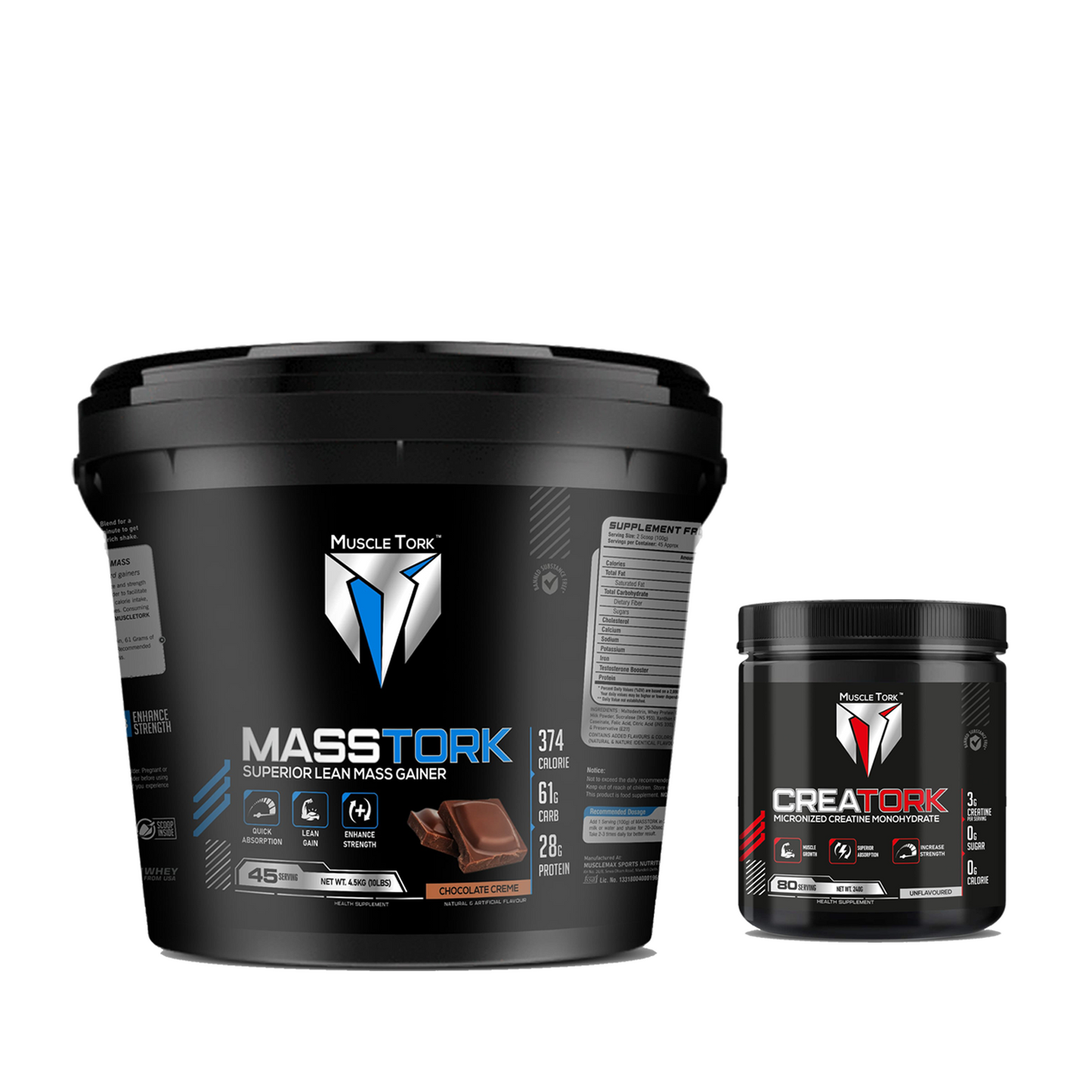 MuscleTork MassTork Superior Lean Mass Gainer