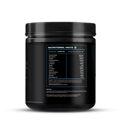 MuscleTork REBEL Intense Pre-Workout | 30 Servings | Energy, Focus, Pump & Performance Boost